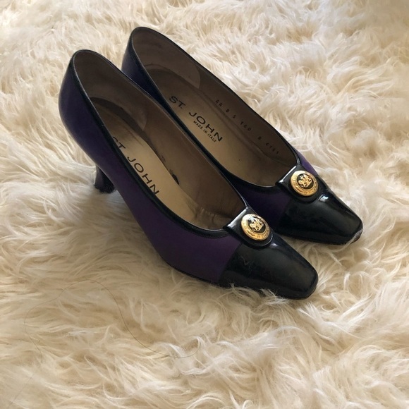 St. John color block pumps - Picture 1 of 8